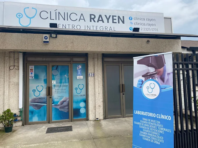 Fachada de Clínica Rayen en Linares